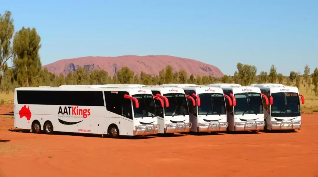 Shared Shuttle Bus Transfers between Ayers Rock and Kings Canyon