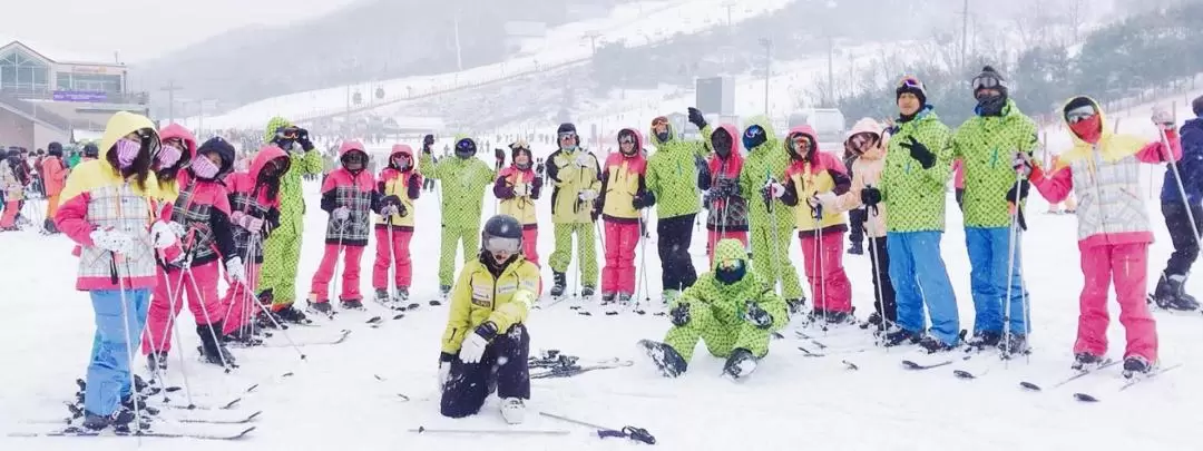 洪川大明維瓦爾第度假村滑雪課程一日遊（首爾出發）