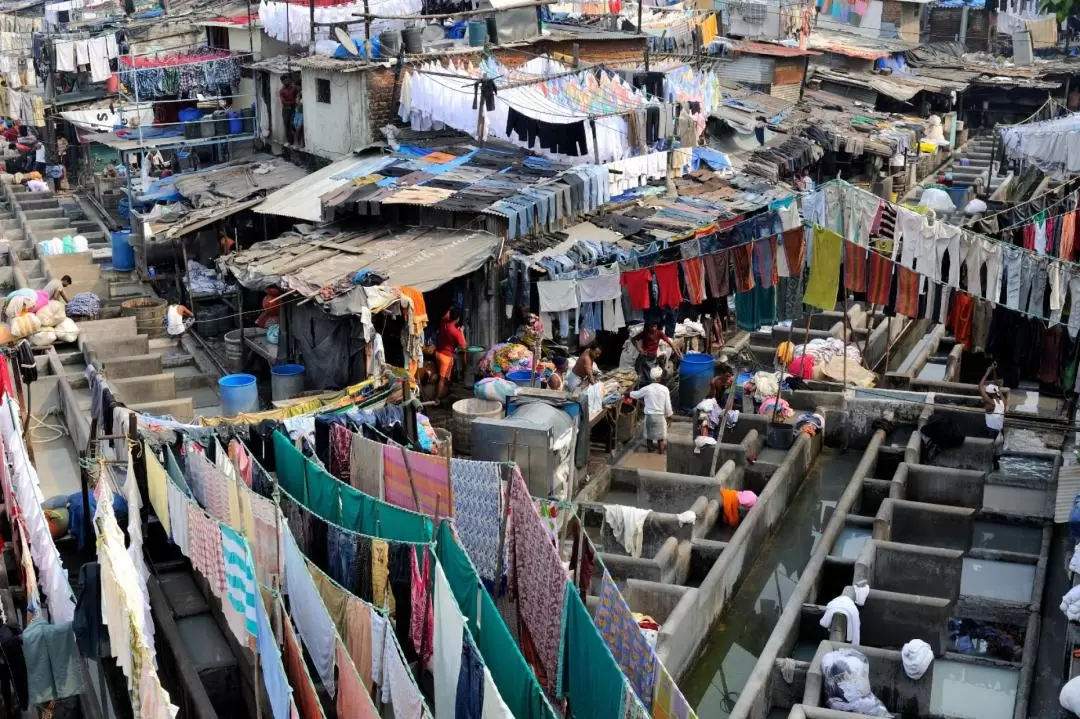 孟買達拉維（Dharavi Slum） & Dhobi Ghat 千人洗衣場半日遊