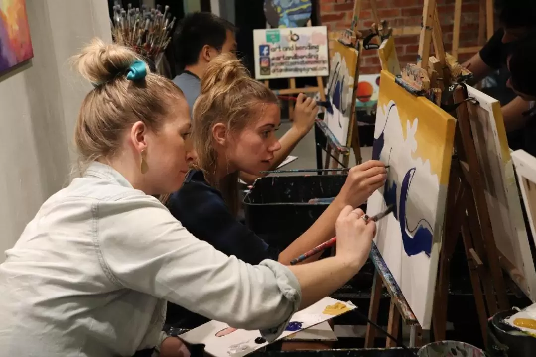 Sip and Paint Experience in Kuala Lumpur