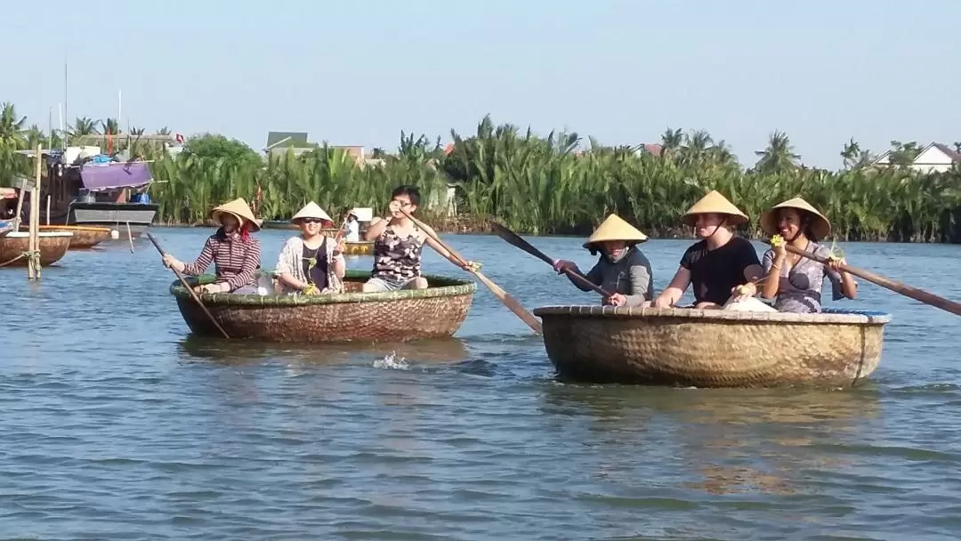 會安水椰林自行車＆簸箕船之旅