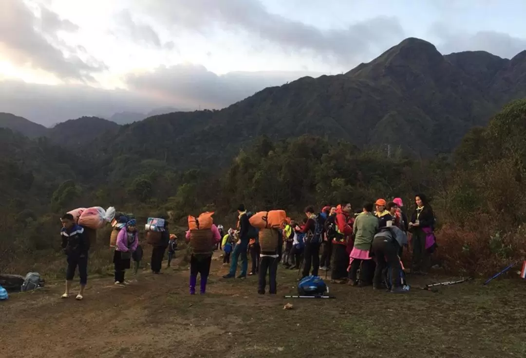 3天2晚 番西邦峯露營徒步之旅（河內出發）