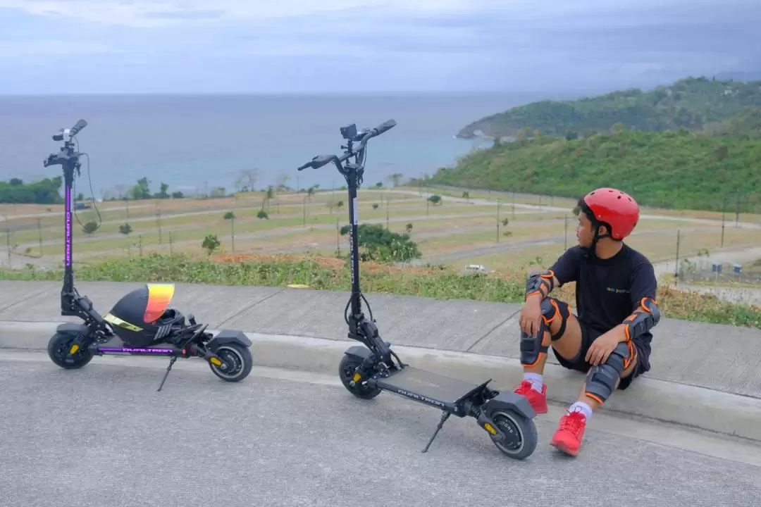 菲律賓長灘島電動滑板車騎行體驗