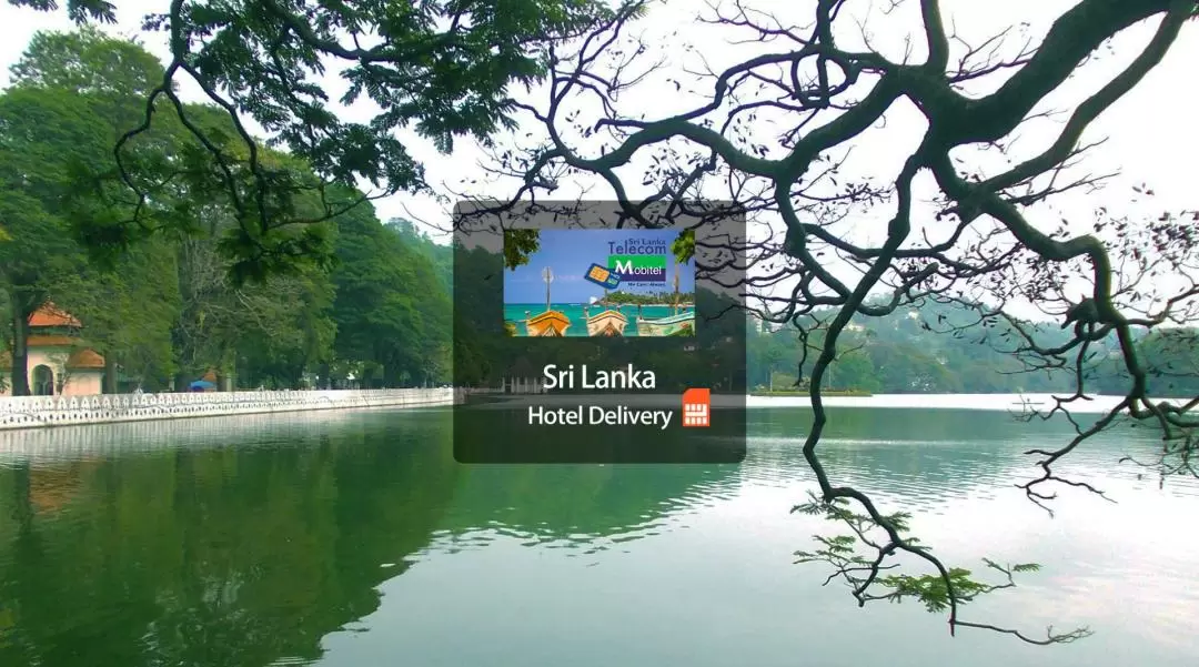 4G SIM Card (Kandy Hotel Delivery) for Sri Lanka