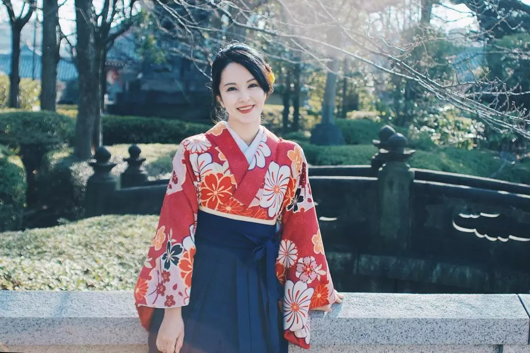 Kimono Yae Rental Experience in Asakusa