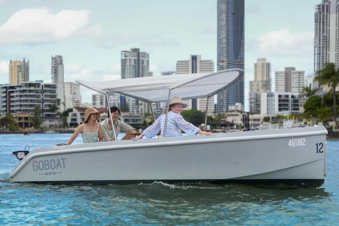 Electric Picnic Boat Rental in Gold Coast