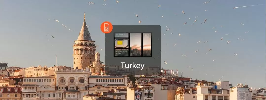 4G SIM Card (SG Delivery) for Turkey