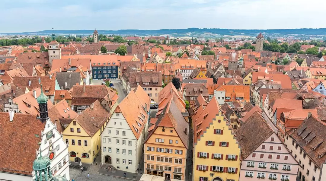 Romantic Road: Rothenburg and Harburg Tour from Munich