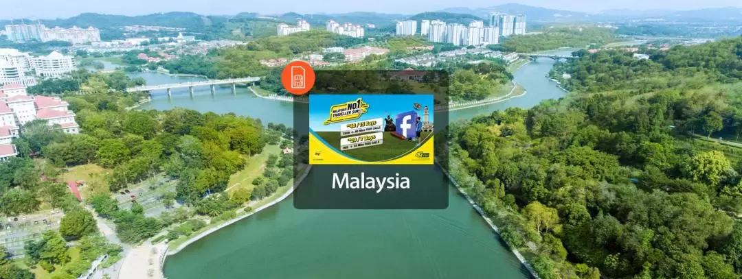 4G SIM Card (KLIA2 Airport Pick Up) for Malaysia by Digi