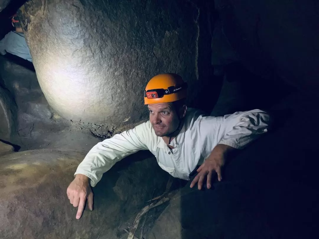 Britannia Creek Caving Adventure in Warburton