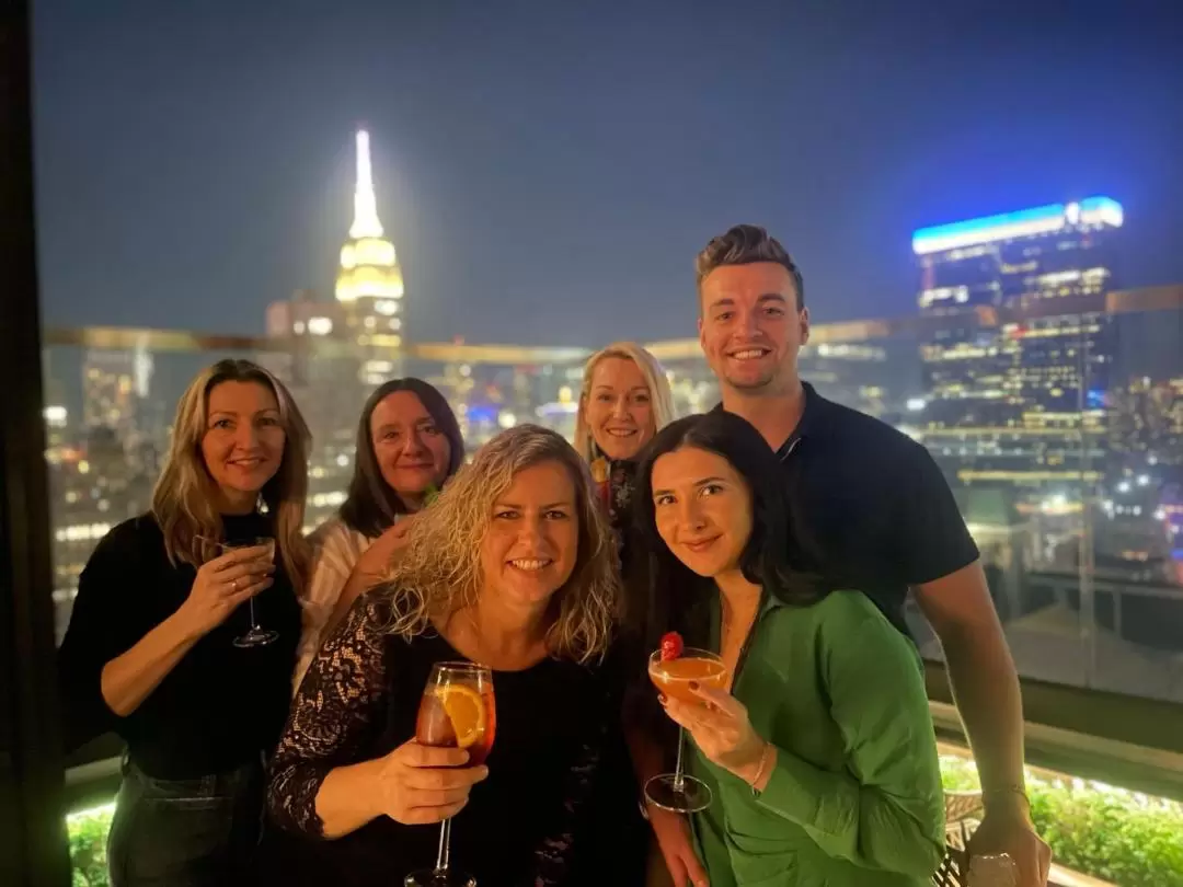 Ultimate Rooftop Bar & Lounge Night Tour NYC