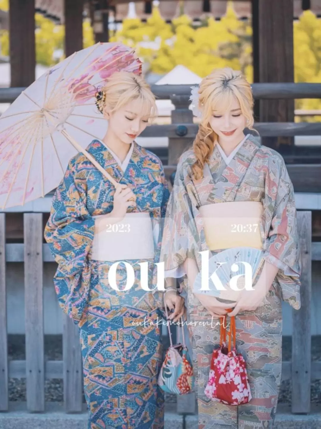 Kimono & Yukata Rental Experience in Osaka by Ouka Kimono