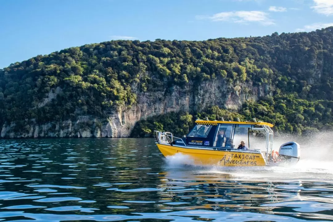 陶波湖西部海灣瀑布探索之旅