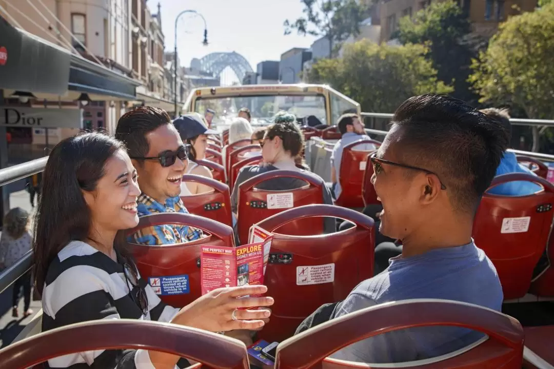 Sydney Big Bus Hop-On Hop-Off Sightseeing Tours (Open-Top)