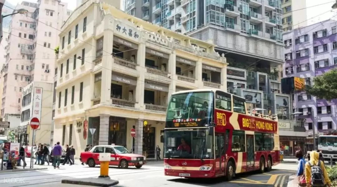 Hong Kong Big Bus Unlimited Hop-On Hop-Off Sightseeing Tours