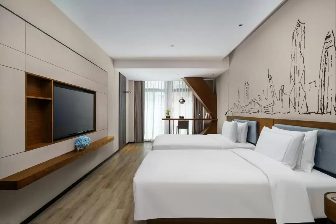 [Customs Clearance Special (near Futian Port)] Shenzhen Futian CBD Yi Fei Hotel Accommodation Package