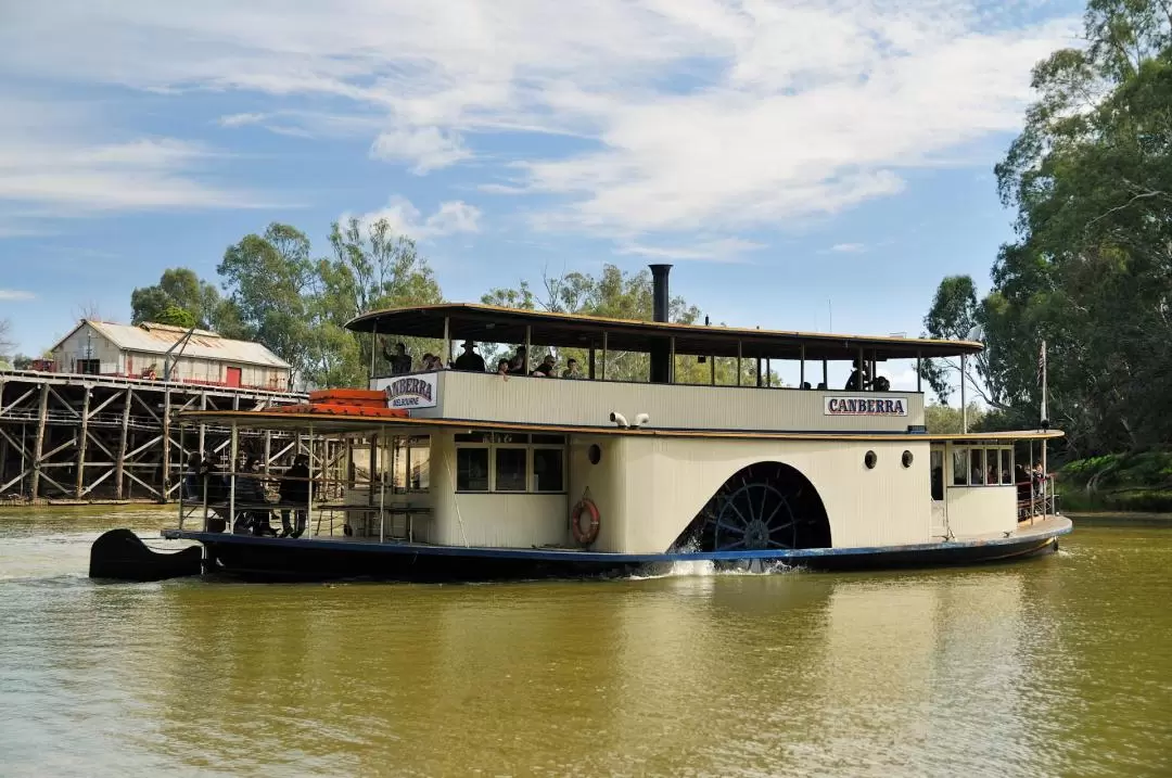 澳洲伊丘卡墨累河（Murray River）明輪船體驗