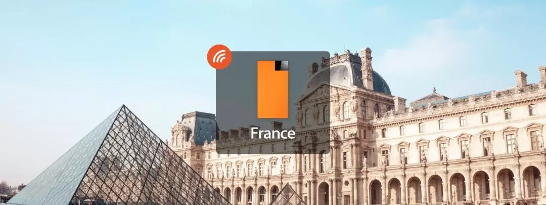 フランス データ容量無制限 4G ポケットWi-Fi