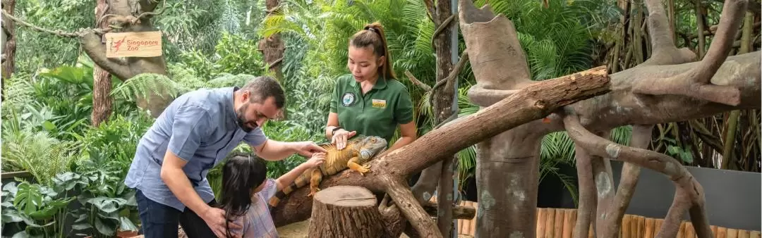 シンガポール動物園 ブレックファスト イン ザ ワイルド体験