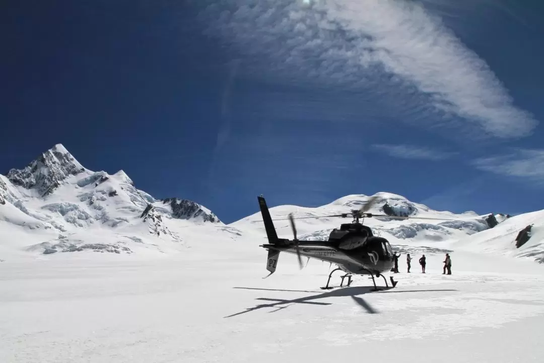 クック山 スキープレーンまたはヘリコプター遊覧体験（サザンアルプス）