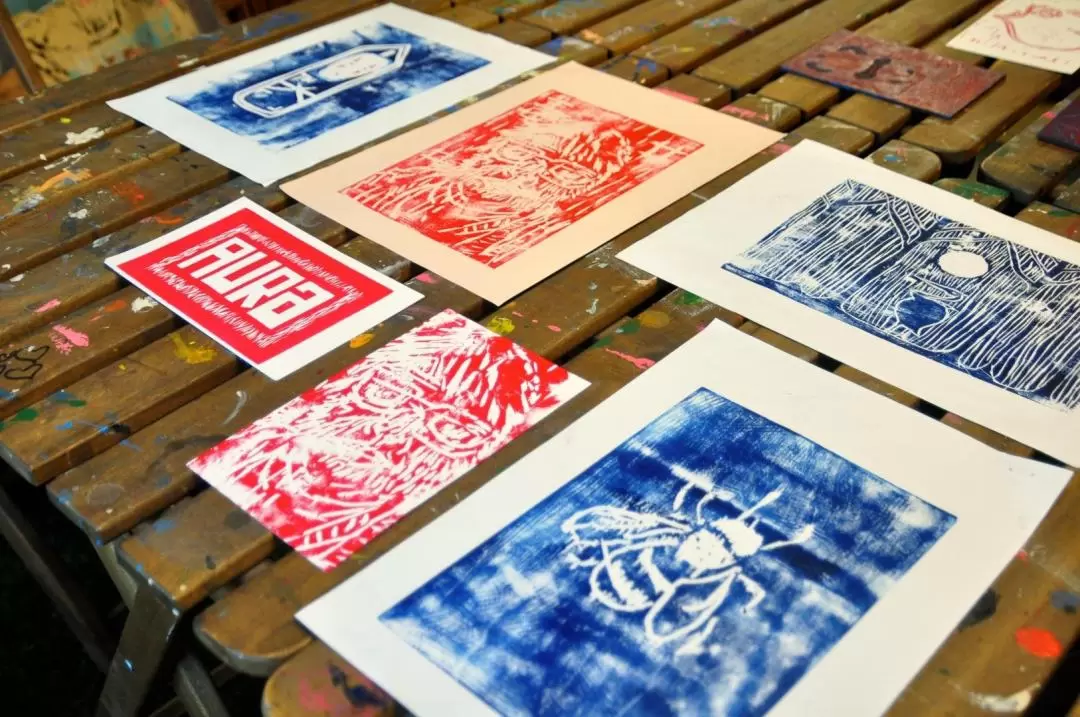 Aura Art - Printmaking Art Workshop | Central