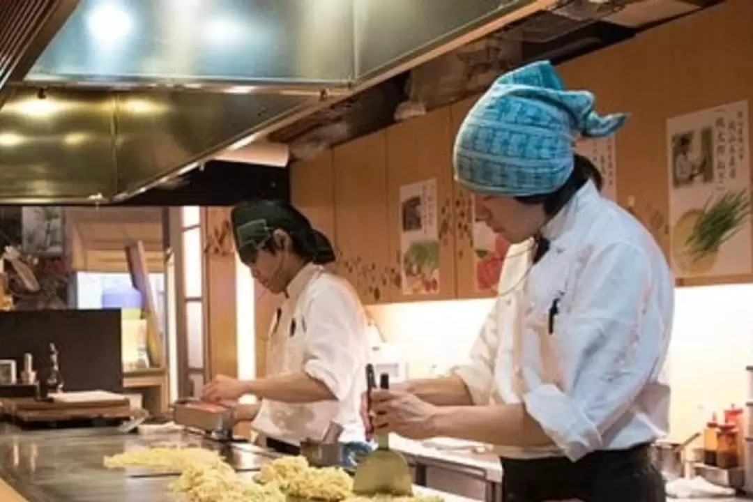 Osaka City, Okonomiyaki Tasting Private Half Day Tour