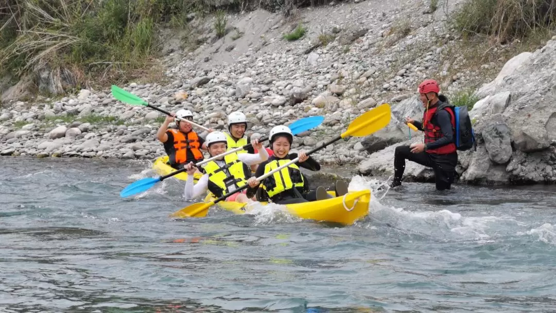 Hualien: Hualien River Whitewater Canoe Experience