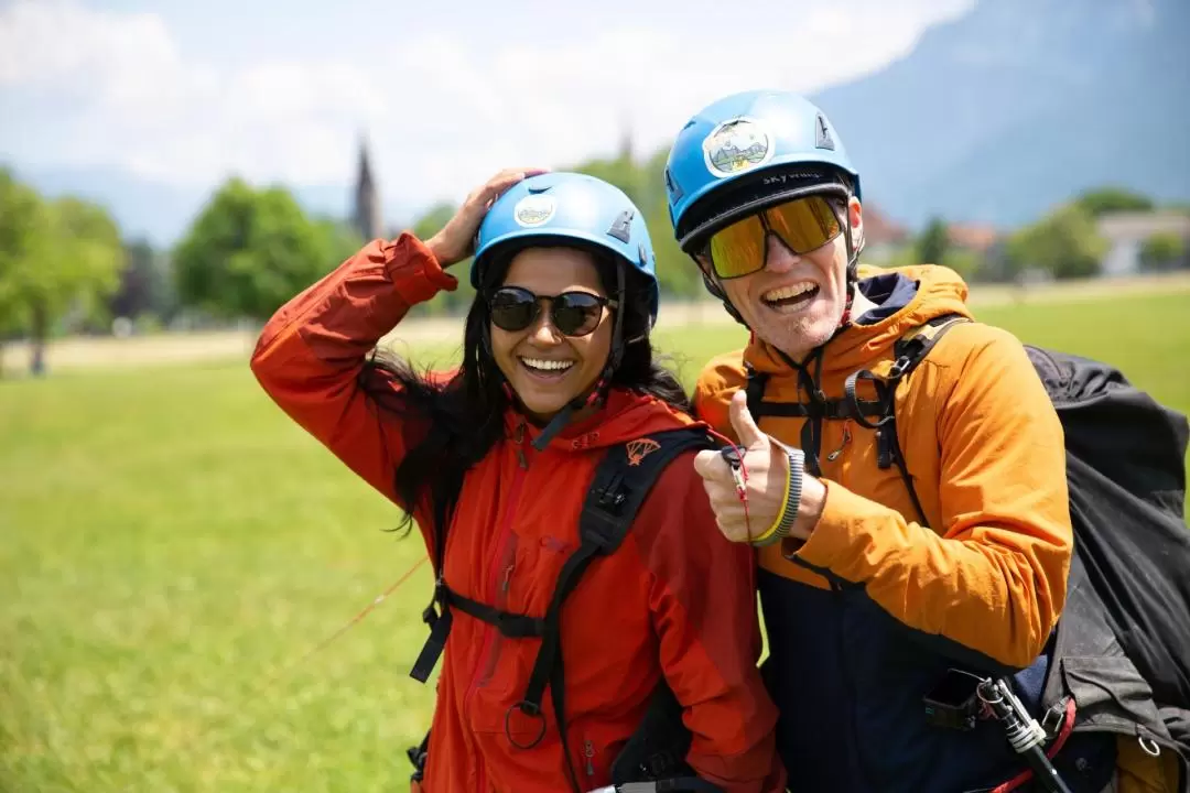 The Golden Eagle Tandem Paragliding Experience in Interlaken