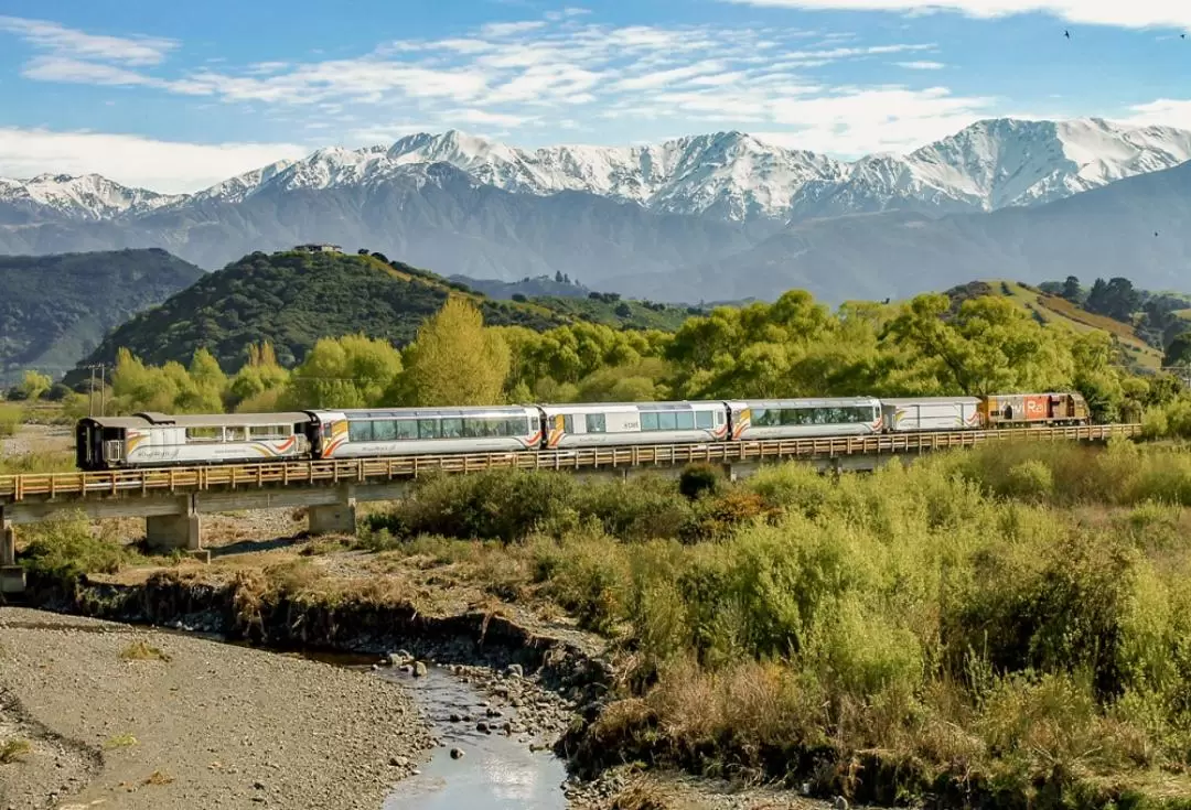 Coastal Pacific Train Ticket Between Christchurch and Picton