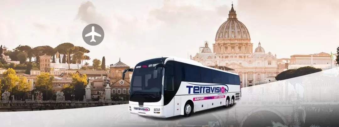 Fiumicino Airport - Rome Bus by Terravision