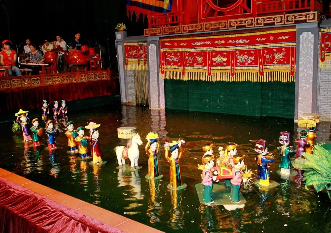 Golden Water Puppet Ticket in Ho Chi Minh City