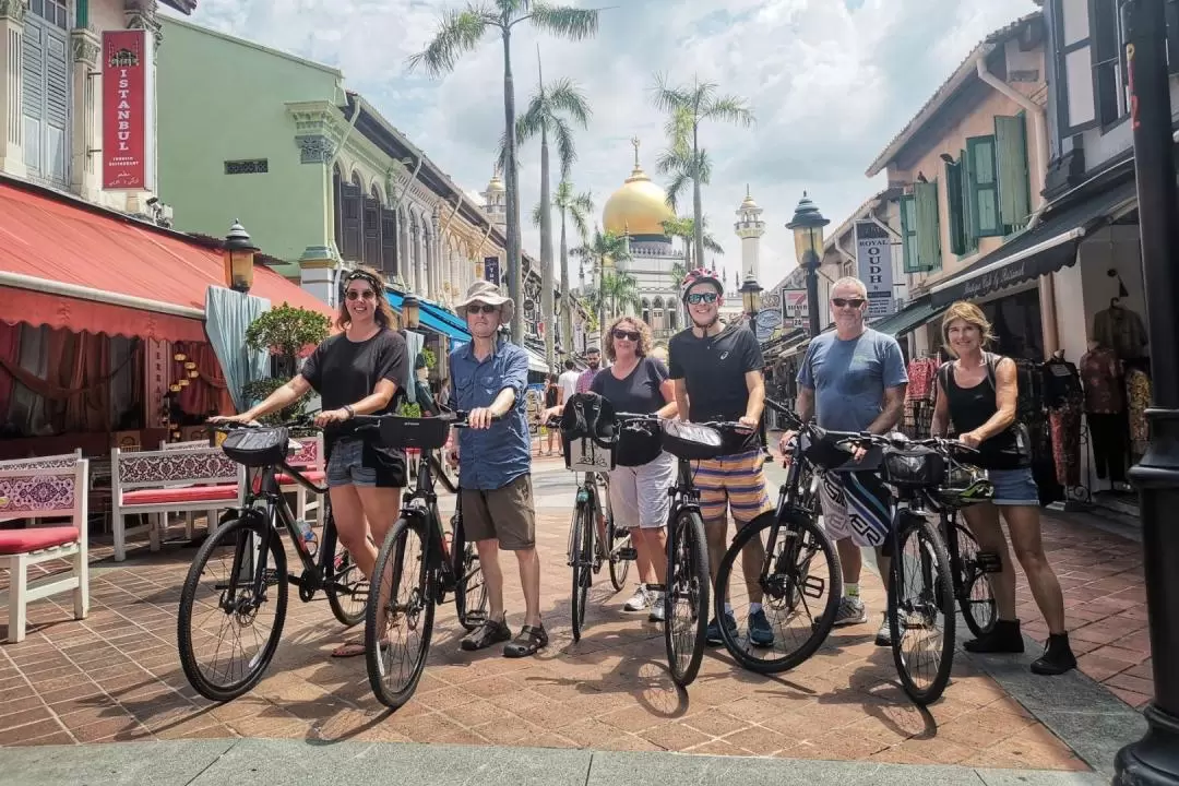 Let’s Go Bike Singapore: Bike and Bites Heritage Tour