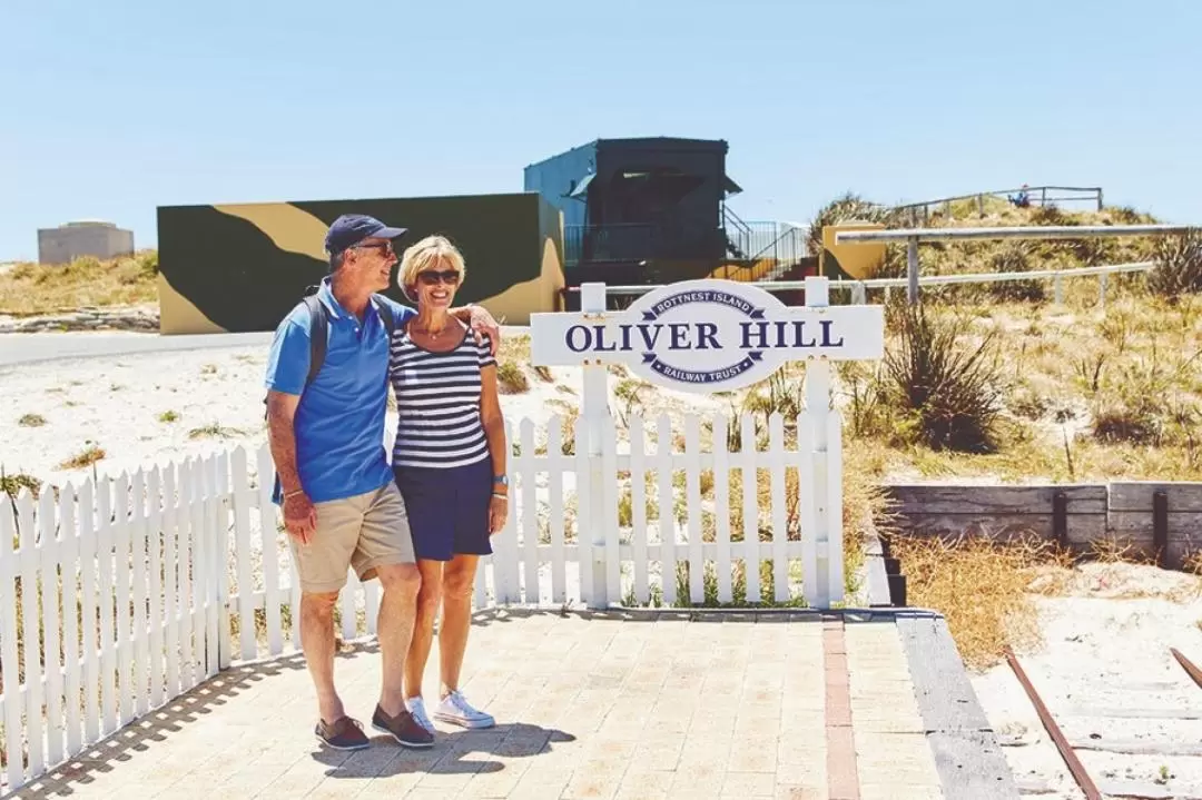  Oliver Hill Train and Tunnel 2 Hour Tour from Rottnest Island