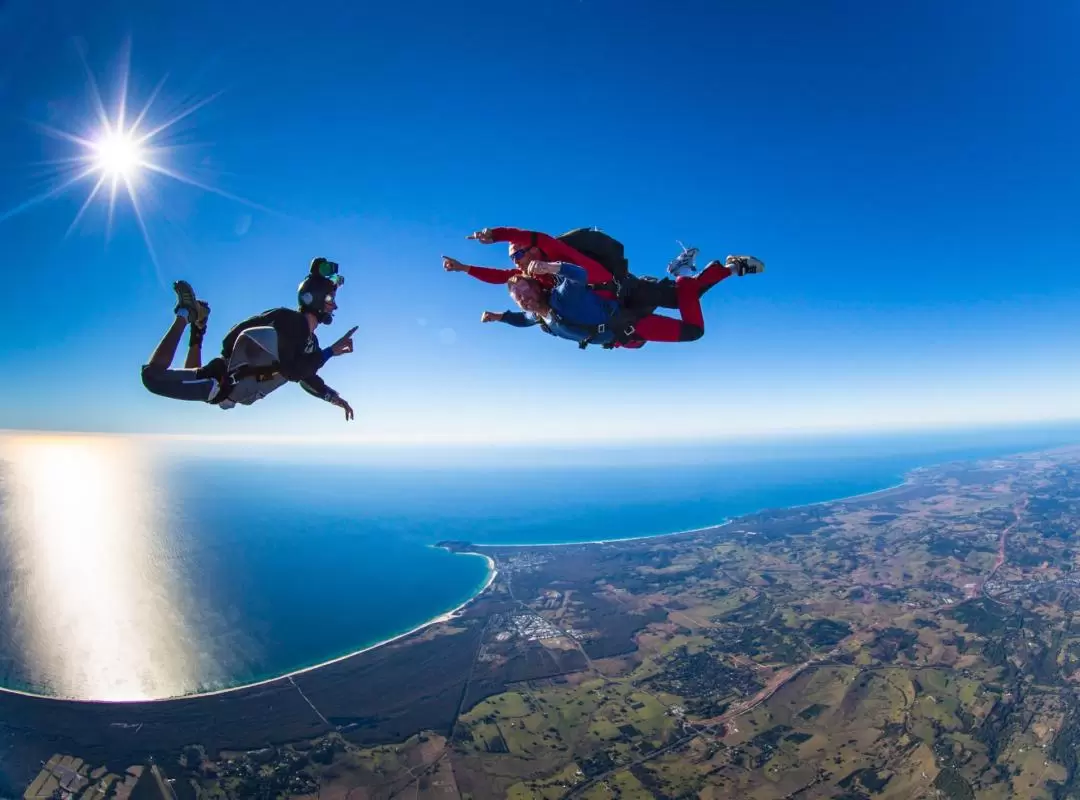 Tandem Skydive Experience in Byron Bay