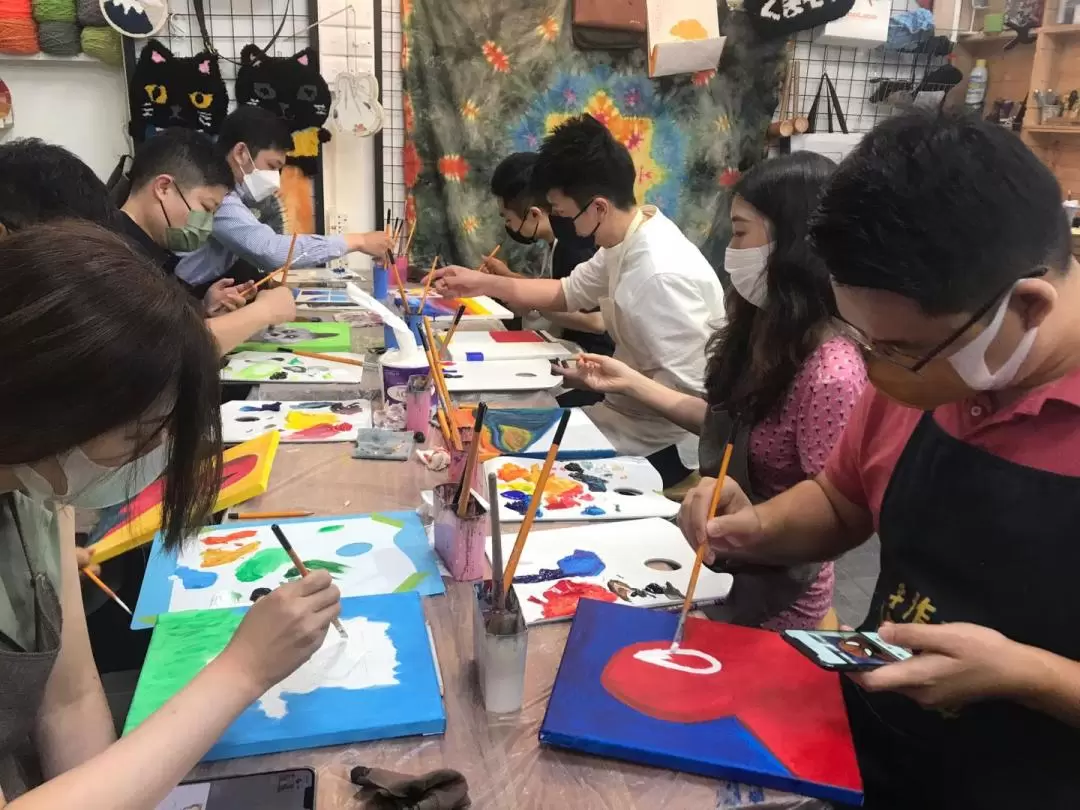 Handmade Classroom - Artjam Free Painting Workshop｜Causeway Bay