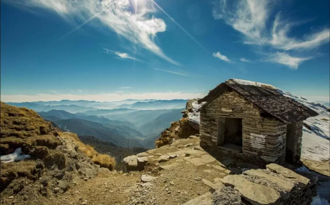 4天3夜 Deoria Tal 湖泊＆Chopta 綠地＆Tungnath 濕婆神廟＆Chandrashila 登山健行體驗（瑞詩凱詩出發）