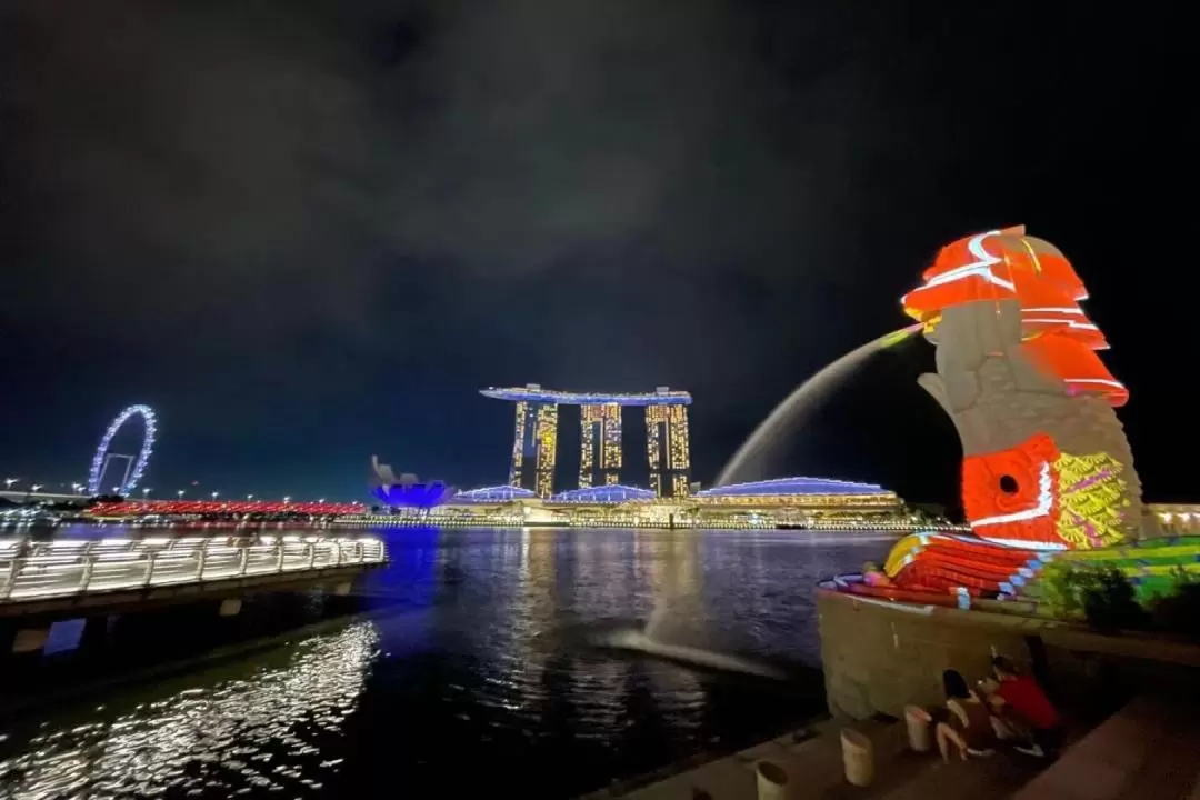 Singapore River Walking and River Cruise Tour