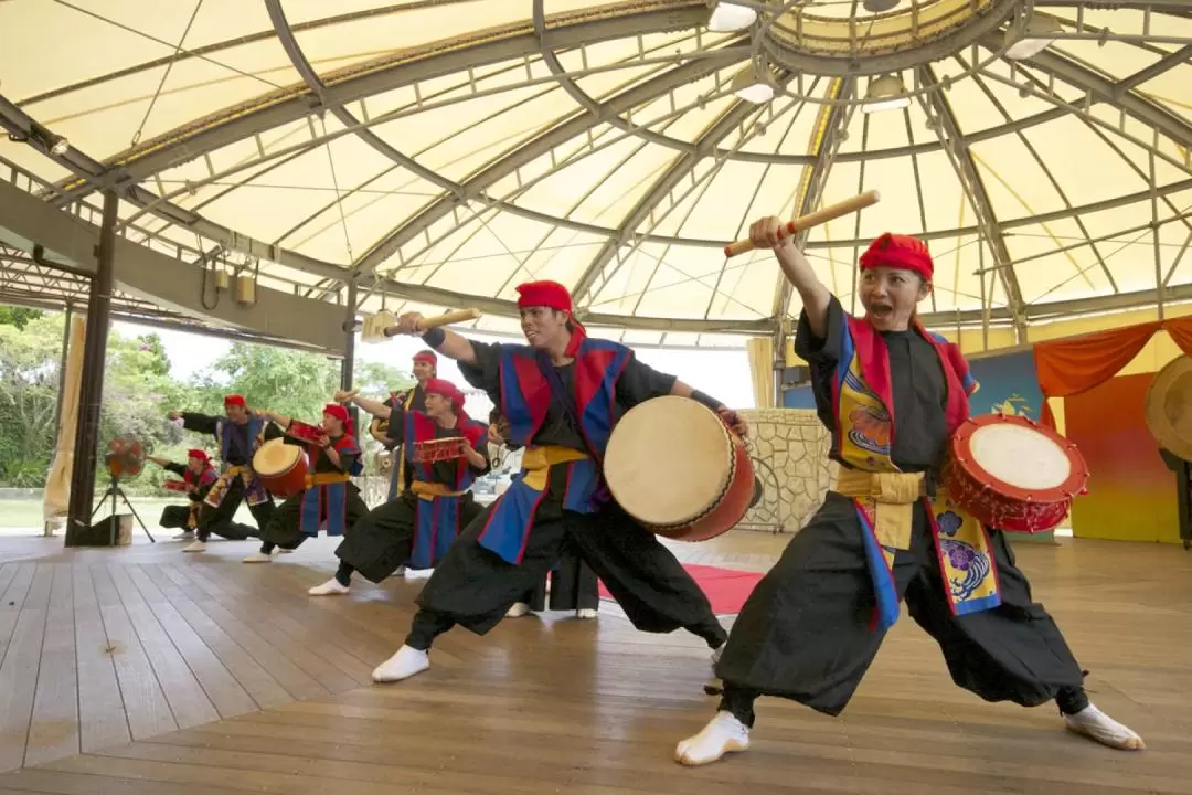 Okinawa World Admission and Culture Workshop Experience in Nanjo
