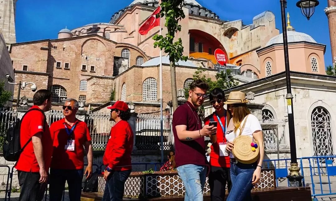 伊斯坦堡聖索非亞大教堂 & 托卡比皇宮 & 地下水宮殿遊覽