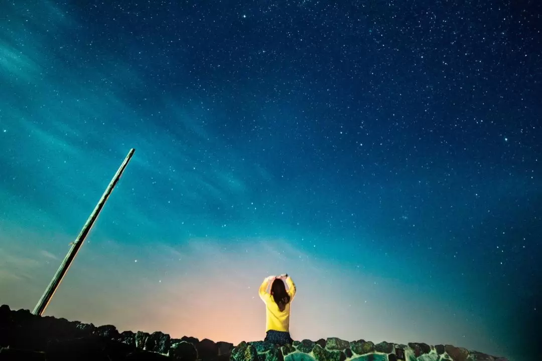 星空写真撮影体験（済州島）