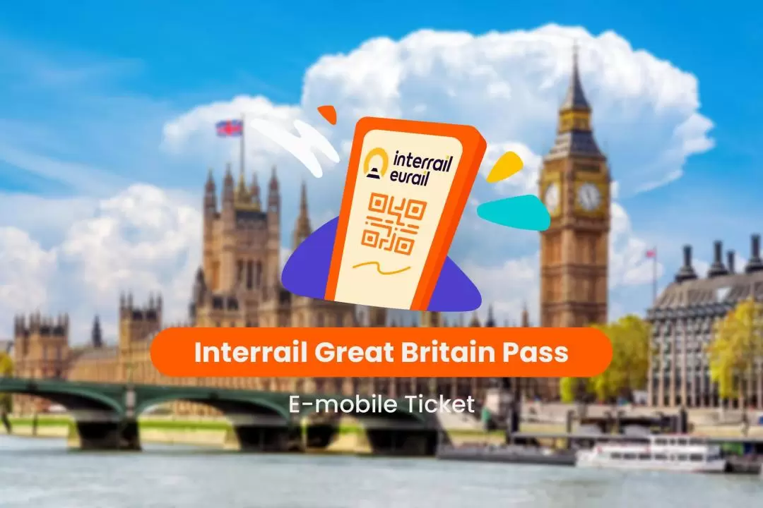 歐洲居民 Interrail 英國火車通行證（電子票）