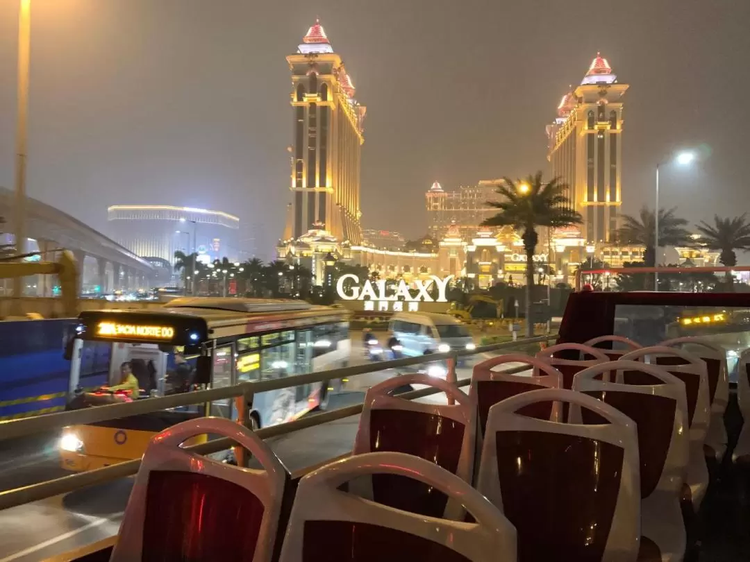 Macau Open Top Bus Night Tour