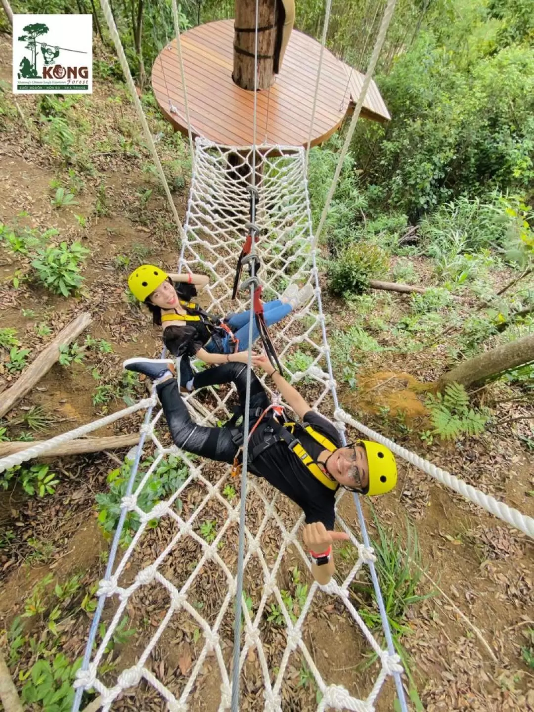 Zipline Canopy Experience at Kong Forest Nha Trang