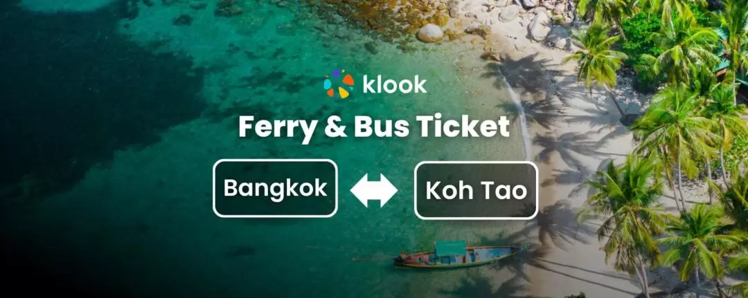 Koh Tao Ferry & Bus ticket by Lomprayah