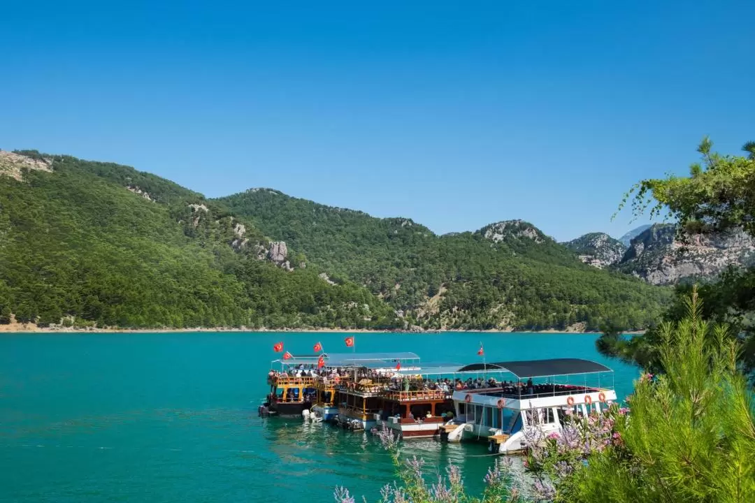 Green Canyon Boat Trip with Lunch and Drinks from Antalya