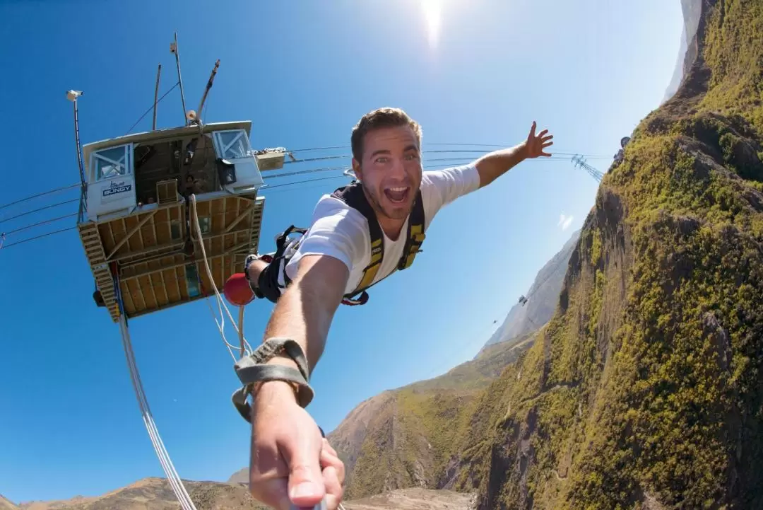 AJ Hackett Nevis Bungy Thrillogy Adventure in Queenstown