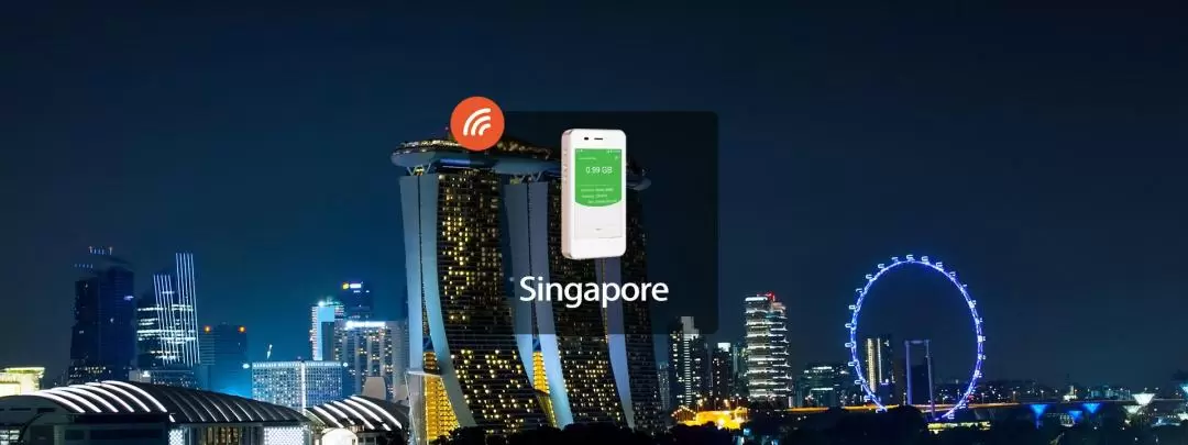 싱가포르 4G 무제한 WiFi (인도네시아 공항 수령)