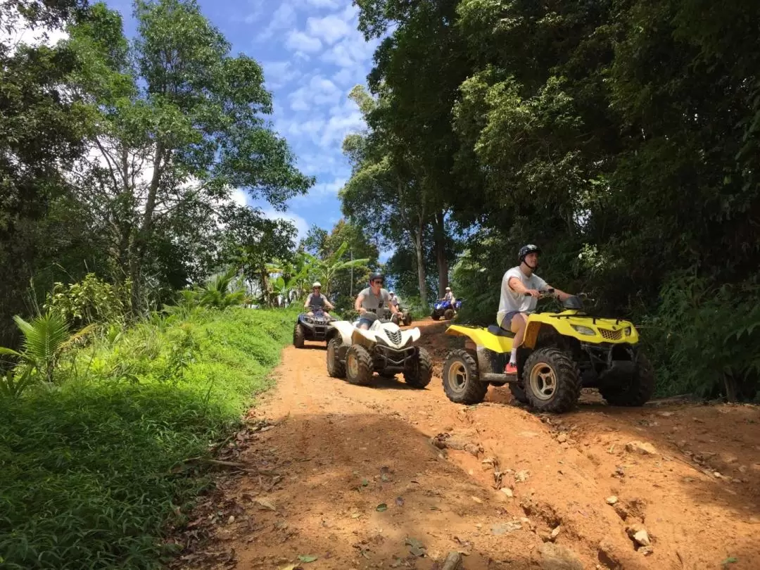 蘇美島ATV越野車之旅（X-Quad Samui 提供）