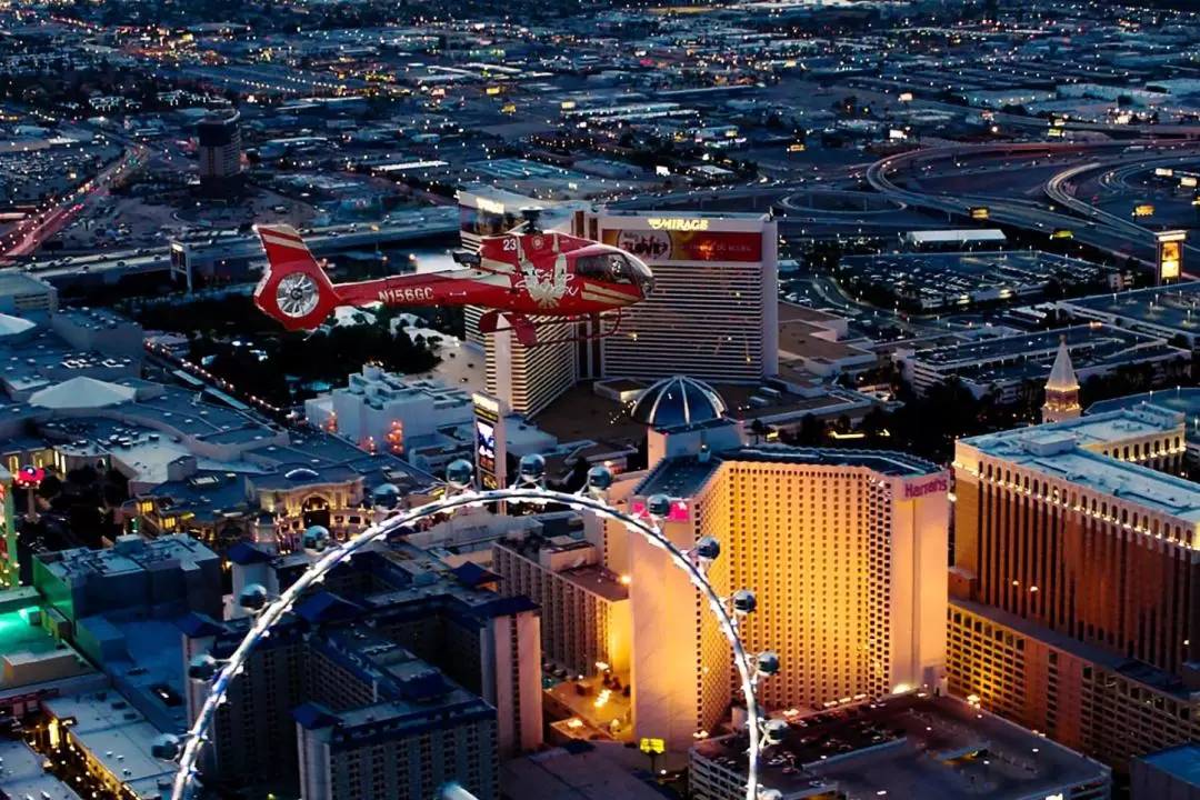 Las Vegas Strip Highlights Helicopter Flight