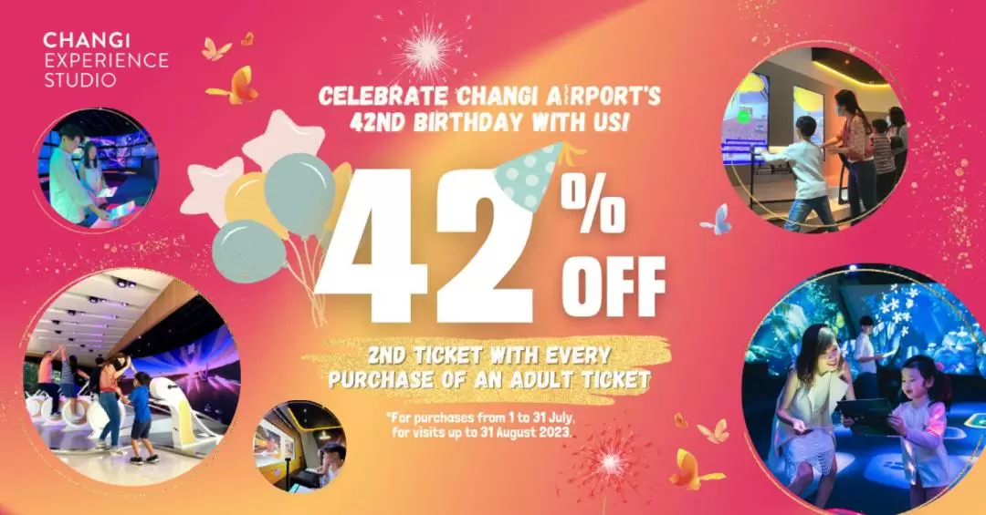 Changi Experience Studio Ticket in Singapore